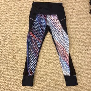 Athleta Navy Tights XXS